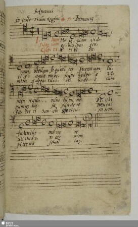 Demantius, Christoph: Ibant magi