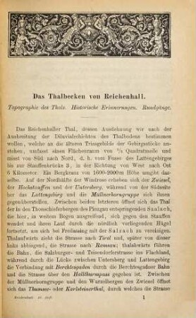 Führer durch Reichenhall Salzburg und Berchtesgaden von Adolf Bühler