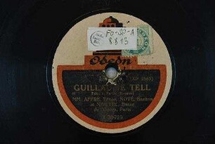Guillaume Tell : Trio: 1. partie / (Rossini)
