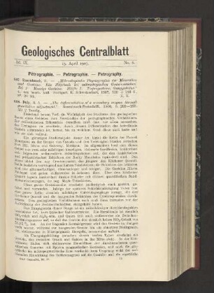 15. April 1907. No. 6.