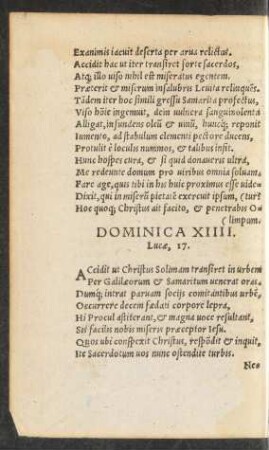 Dominica XIIII.