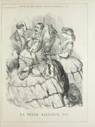 La belle alliance, 1855