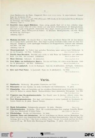 Varia (Nr. 557-568)