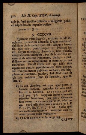 309-326, Caput XXV. - Caput XXVIII.