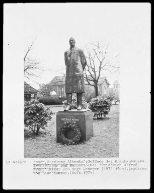 Statue des Friedrich Alfred Krupp