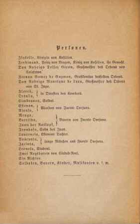 Fuente Ovejuna : [Zwischentit.]