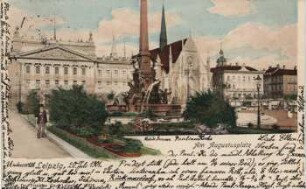 Leipzig: am Augustusplatz