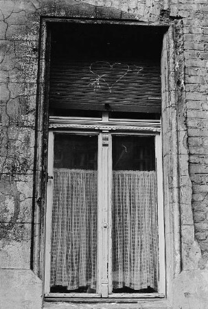 Fenster eines Wohnhauses