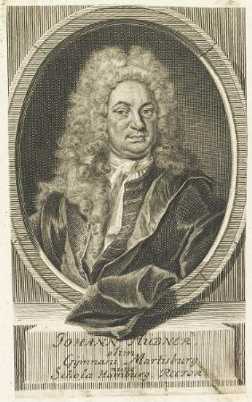 Bildnis des Johann Hübner