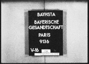 Tüchmann, aus Nürnberg, in Paris