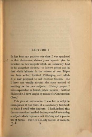 Introduction to political science : two series of lectures ; 1885, 1886