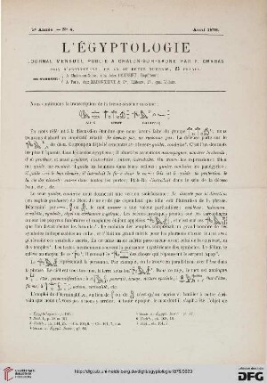 Heft 4 (Avril 1876)