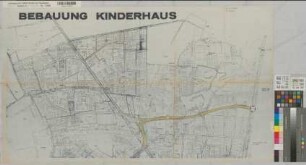 Kinderhaus (Münster) Teilbebauungsplan Baumaßnahmen 1972 1970 1 : 2000 58 x 102 Pause Stadtplanungsamt Münster Regierung Münster Nr. 33995