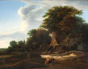 Landschaft (Kopie nach Salomon van Ruisdael)