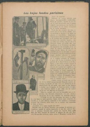 Los bajos fondos parisinos