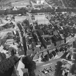 Wittenburg : Blick vom Markt Richtung Osten
