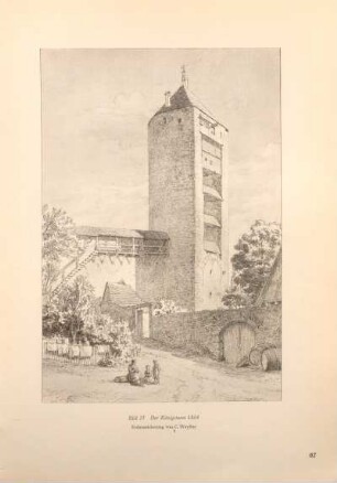 Bild 23 Der Königsturm 1864