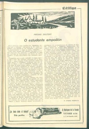 Prosas galegas : O estudante empollón