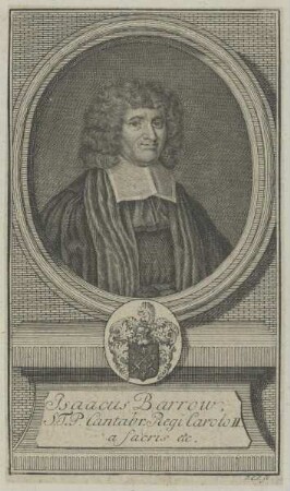 Bildnis des Isaacus Barrow