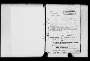 Nachforschung nach von der Besatzungsmacht requirierten Kraftfahrzeugen (Einzelfälle nach Fahrzeughaltern, Buchstabe M)