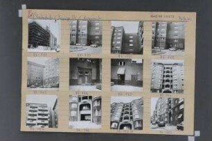 Straßenansicht. Berlin, Mitte, Friedrichstraße/Leipzigerstraße/Krausenstraße