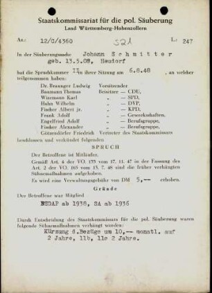 Schmitter, Johann