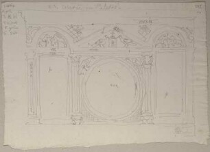Der Altar von San Caesareo de Appia in Rom