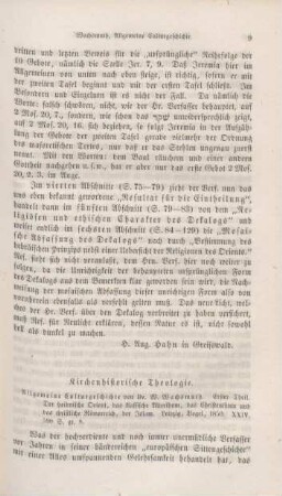 9-21 Kirchenhistorische Theologie
