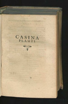 Casina Plauti.
