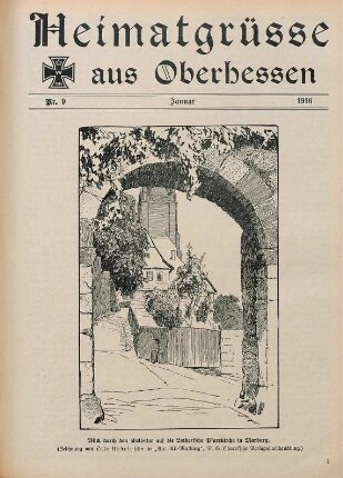 9.1916: Heimatgrüße aus Oberhessen