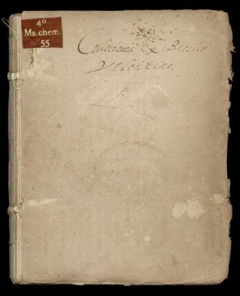 Basilius Valentinus. Chemische Rezepte