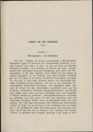 Læren om det Komiske (1866)
