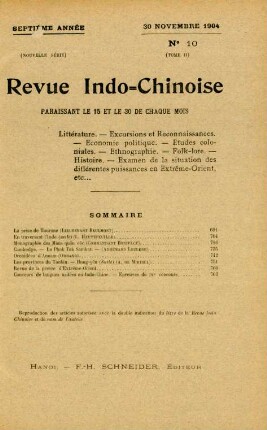 30. Novembre 1904. No. 10