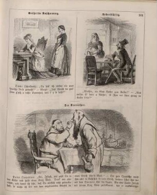 "Getheilte Anschauung" "Ueberflüssig" "Der Verräther"
