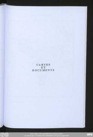 Cartes Et Documents