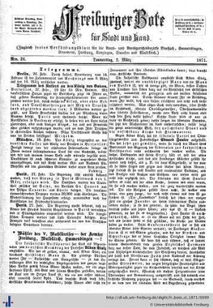 Nr. 26-38, März 1871