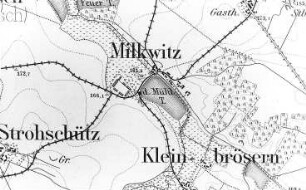Radibor-Milkwitz. Meßtischblatt, Sekt. Luttowitz, Nr. 38, 1884