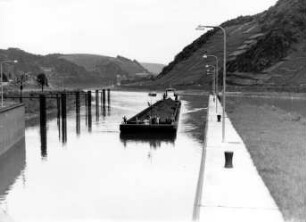 Unterer Vorhafen Schleuse Lehmen/Mosel