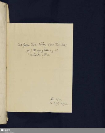 Nr. 101-103. Hell, Theodor (Winkler, Karl Gottfried Theodor)