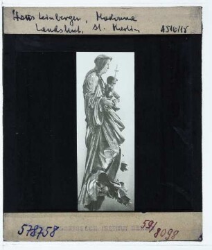 Leinberger, Madonna (Landshut) : Seitenansicht