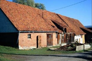 Scheunen und Stallung eines Bauernhofes