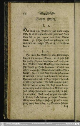 Monat März