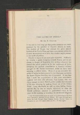 The Gates of India.