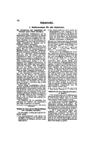 Schulrecht