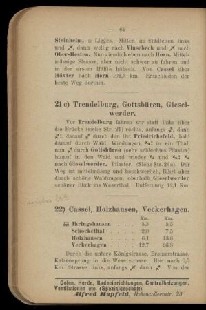 21c) Trendelburg, Gottsbüren, Gieselwerder