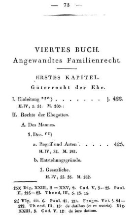 Viertes Buch. Angewandtes Familienrecht