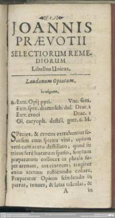 Selectiorum Remediorum