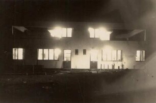 Eröffnung der Dammerstocksiedlung. Zweifamilienhaus