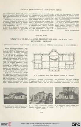 24: Przyczynek do działalności architektonicznej i dekoracyjnej Fryderyka Baumana