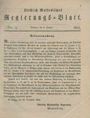 2. Januar-25. December = Nro. 1-28